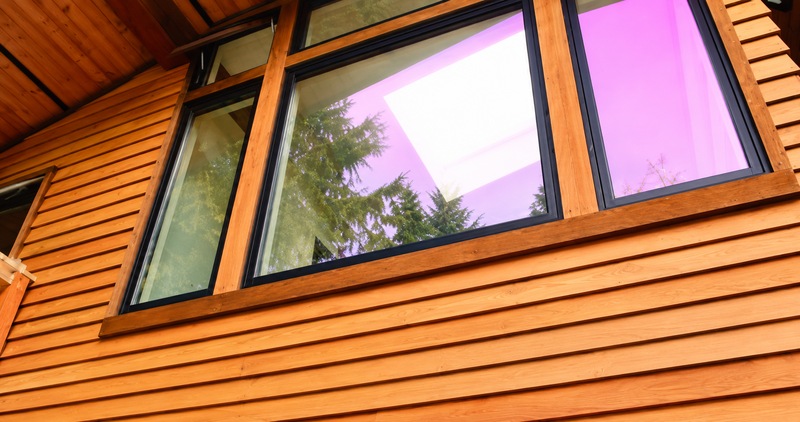Western Red Cedar shadow-gap siding