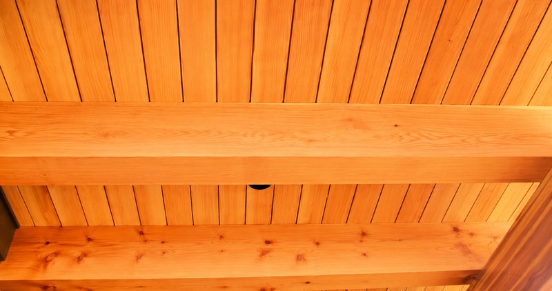 Pacific Coast Hemlock roof decking