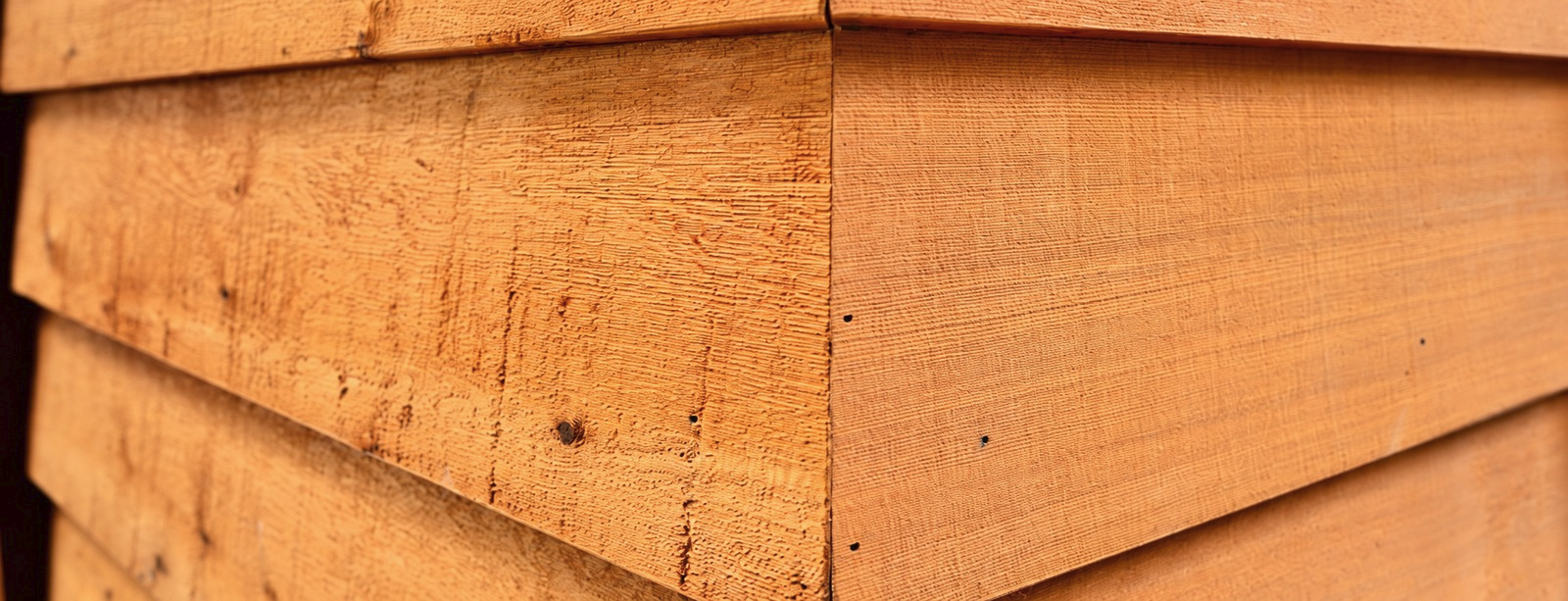 Precision-finished cedar lumber and siding