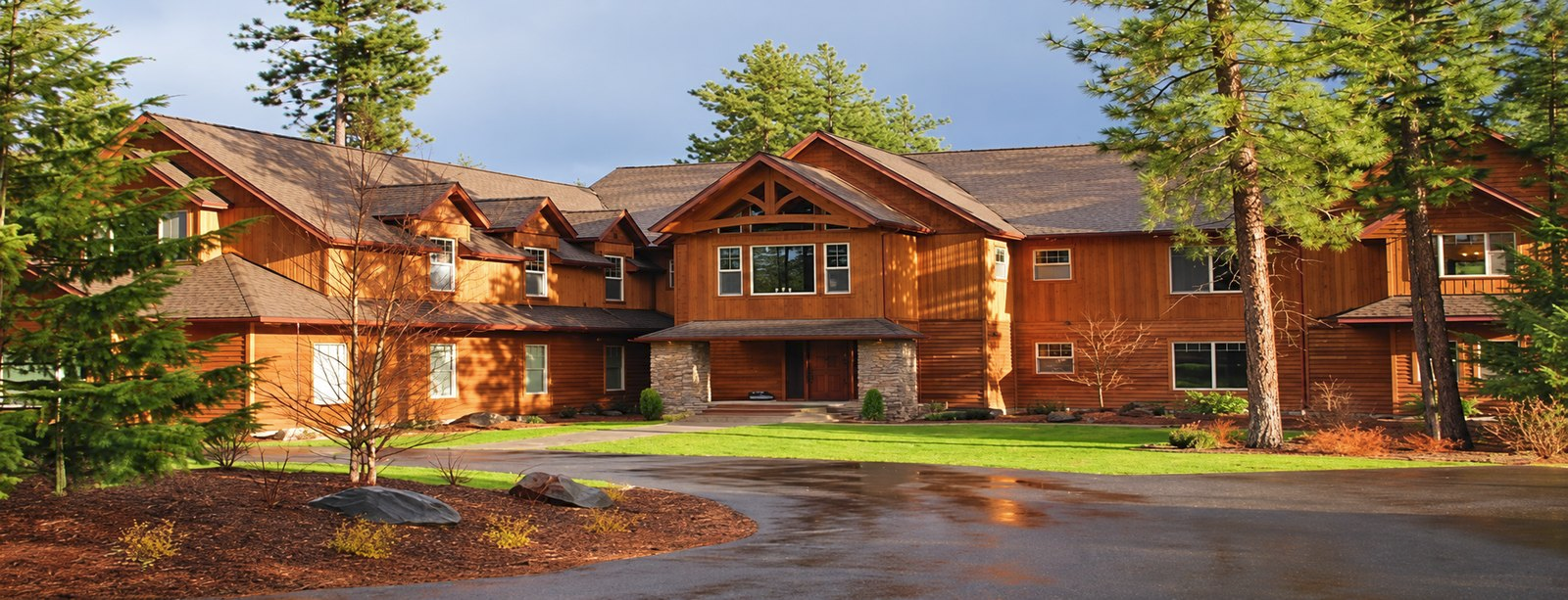 Timberlock mountain log home
